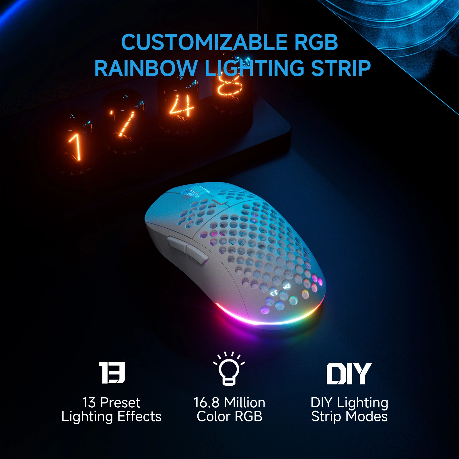 TMKB Falcon M1 Tri-Mode Wireless Gaming Mouse