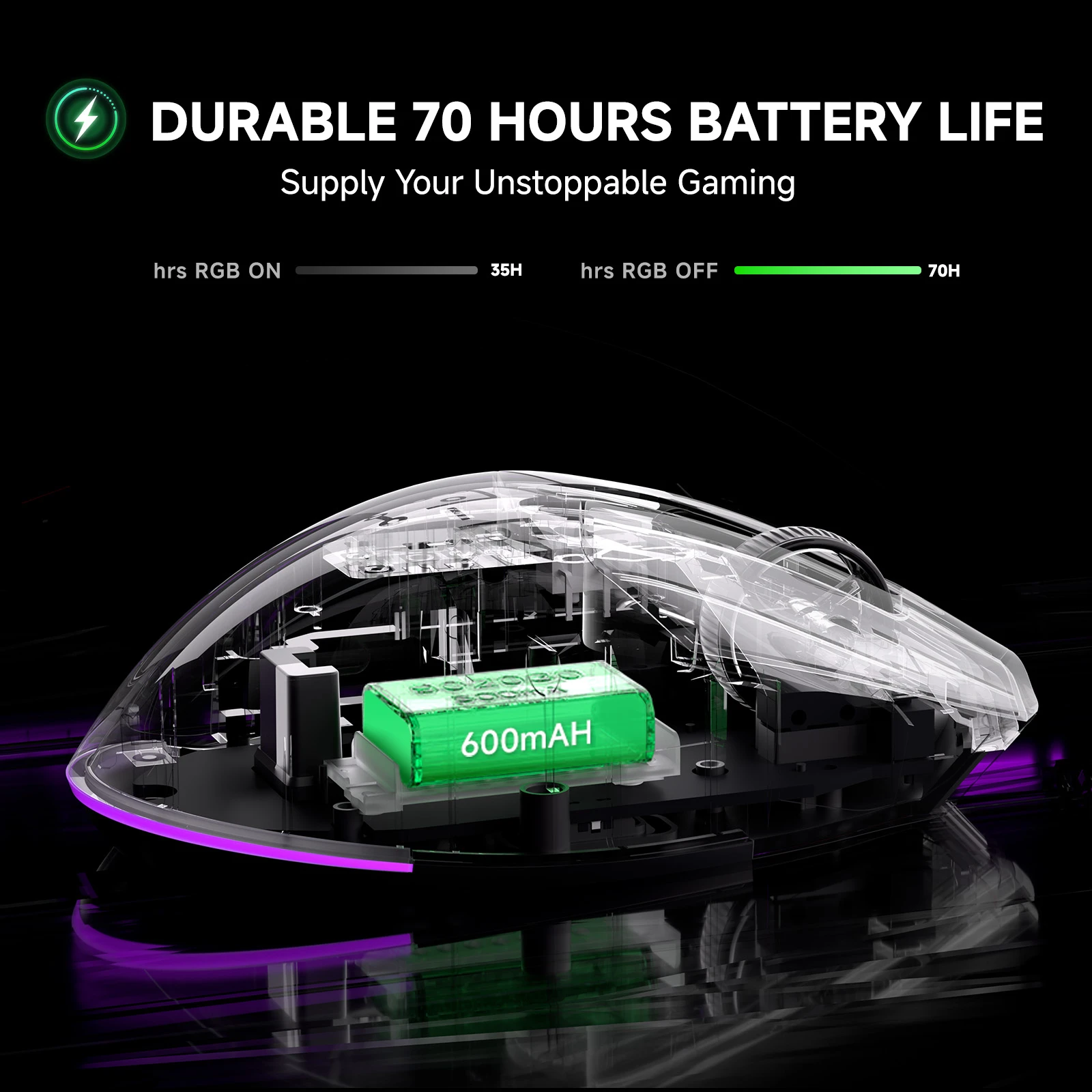 TMKB M2 Tri-Mode Programmable Gaming Mouse