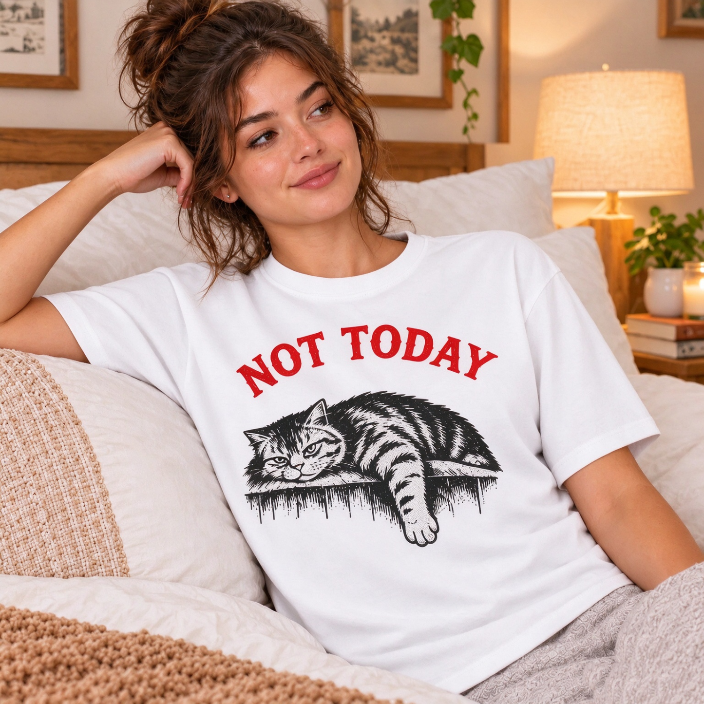 Fight Fascism Tabby Cat T-Shirt – Bold Statement Tee for Activists & Gift Givers This Holiday - MyFaceSocks