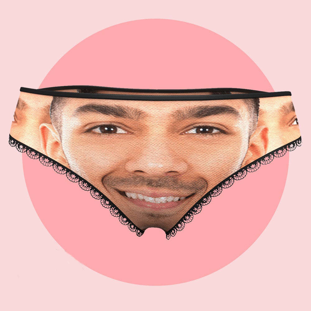 Custom Face Womens Panties Boyfriend Face