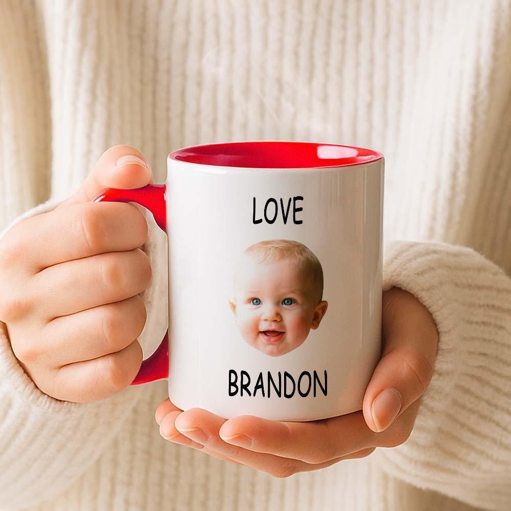Personalized Father’s Day Mug with Photo Custom Coffee Cup for Dad Best Dad Gift