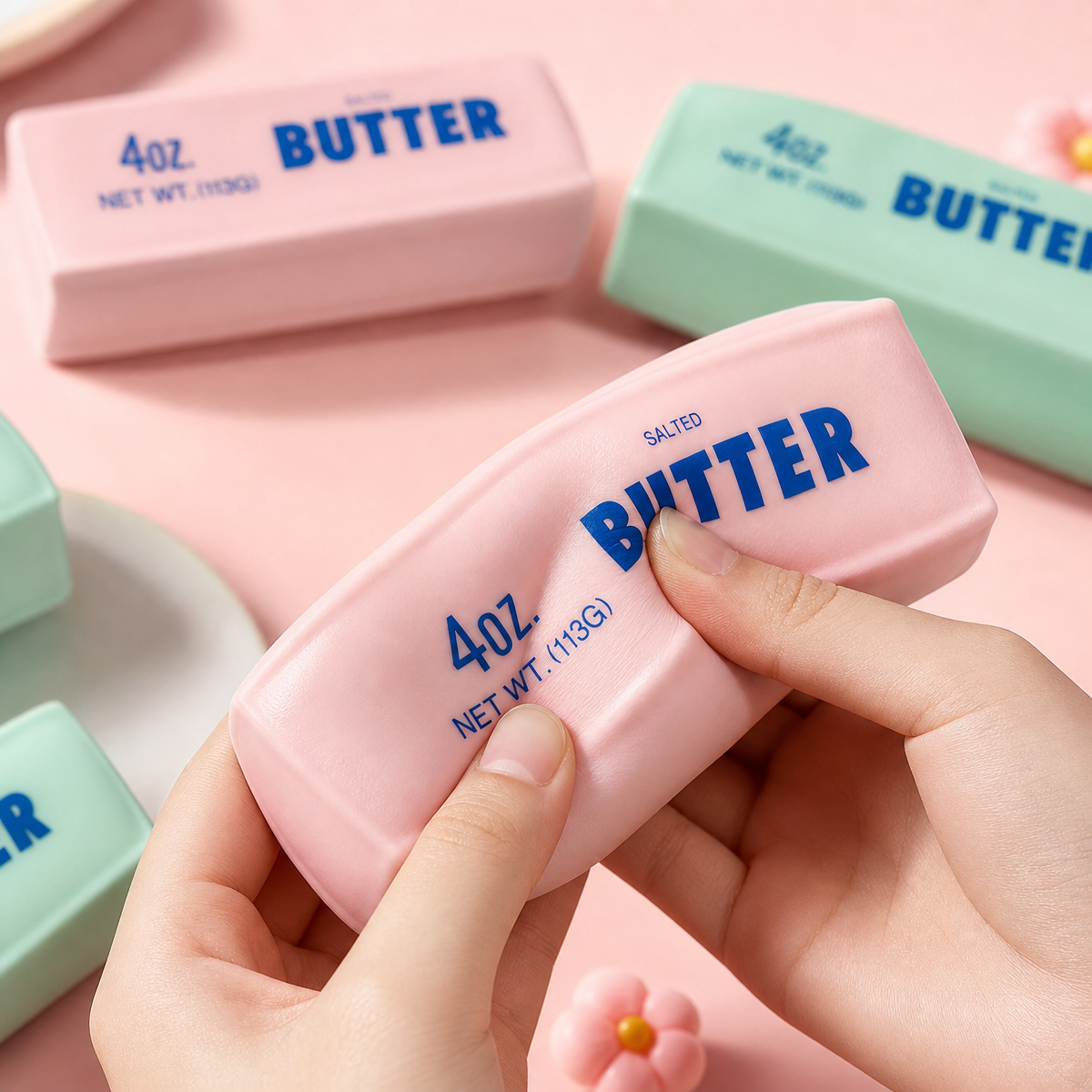 Butter Stick Squishy Toy - Slow Rising Sensory Fidget Stress Relief Gift