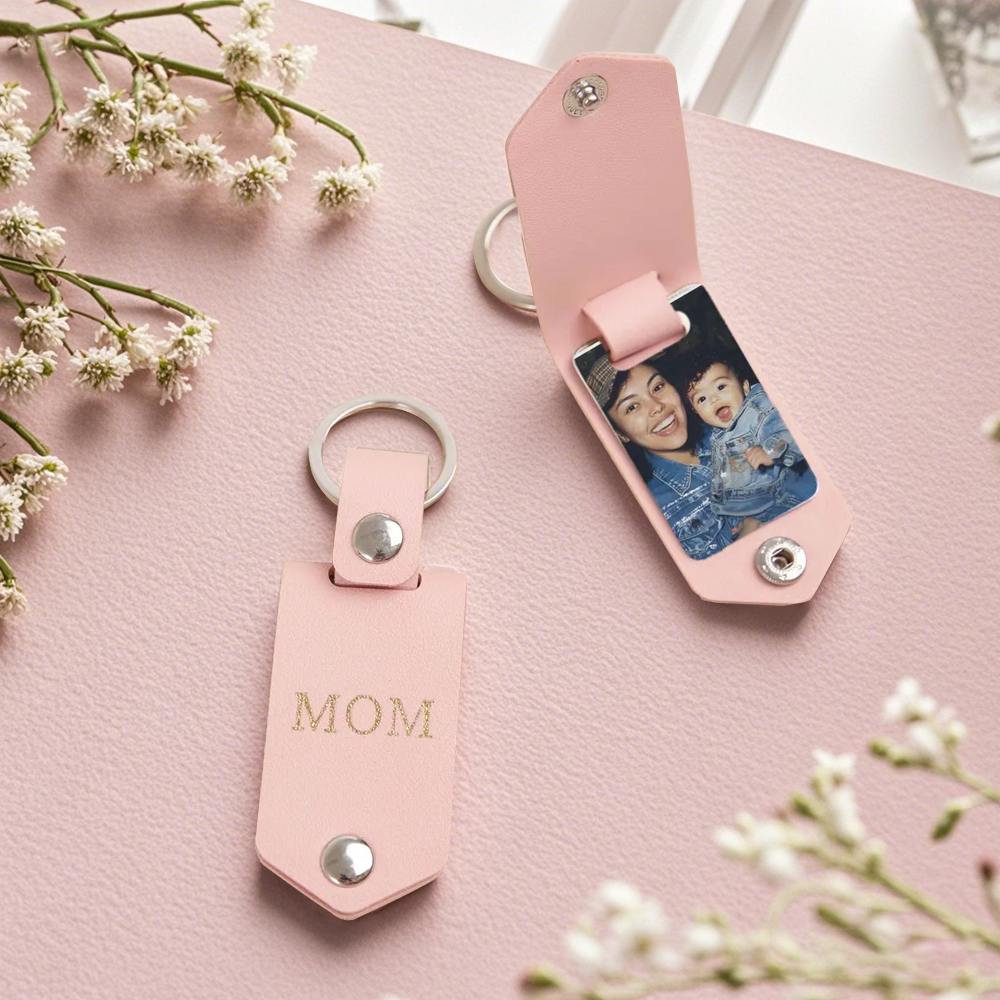 Personalized Photo Bag Charm MOM Charm Metal Tag Photo Bag Charm 1st Mothers Day, Mother's Day Gifts, Gift for Her