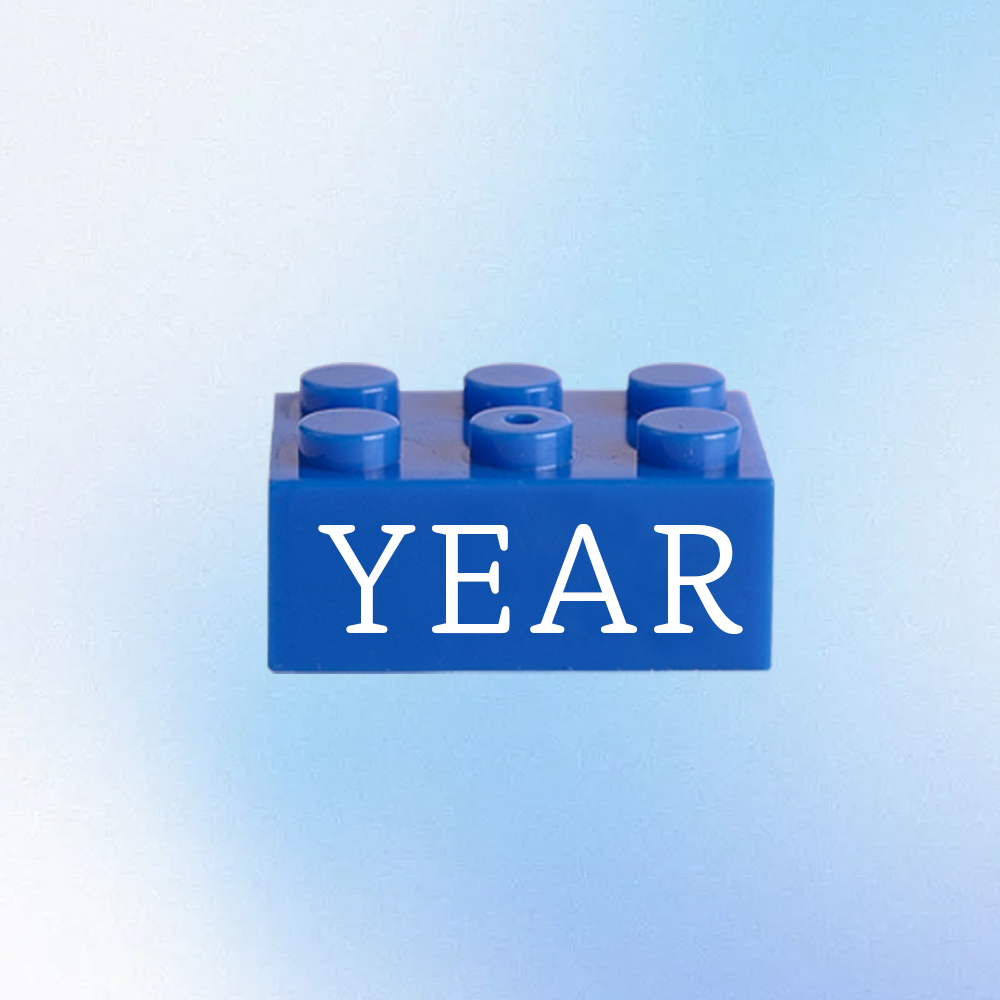 Building Block Gifts Custom Text Induction Gift Company Age Building Blocks Multi-Color Different Size Building Block Gifts