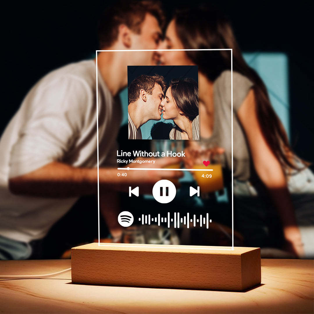 spotify code night light