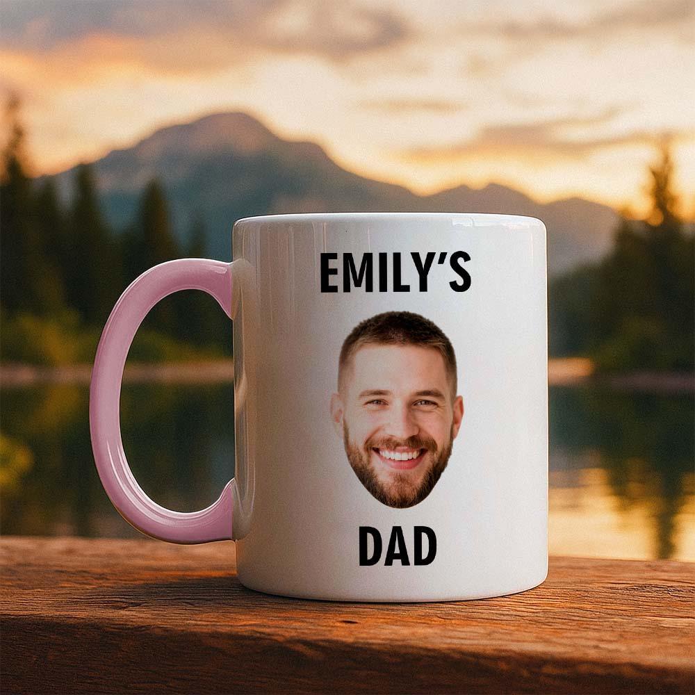 Personalized Father’s Day Mug with Photo Custom Coffee Cup for Dad Best Dad Gift