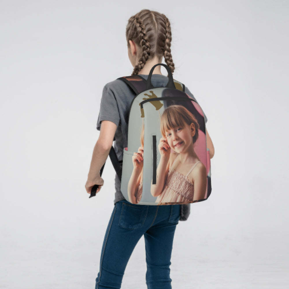 custom photo backpacks personalized girls backpack kids school bag