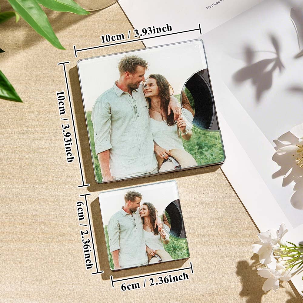 Custom Music Player Style Fridge Magnets Customized Text And Photos Gi