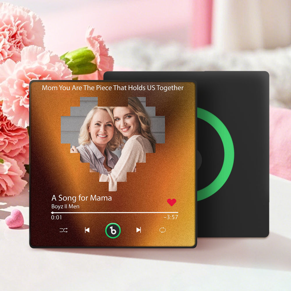 Custom Colorful Frame Album Fridge Magnet Music Wall Photo Sticker Music Movement That Can Be Played Mother's Day Gift for Mom