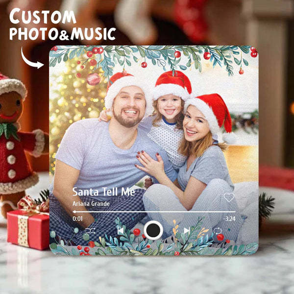 Custom Photo Album Music Fridge Magnet Christmas Gifts Custom Phone Spotify Music Fridge Magnet Pro