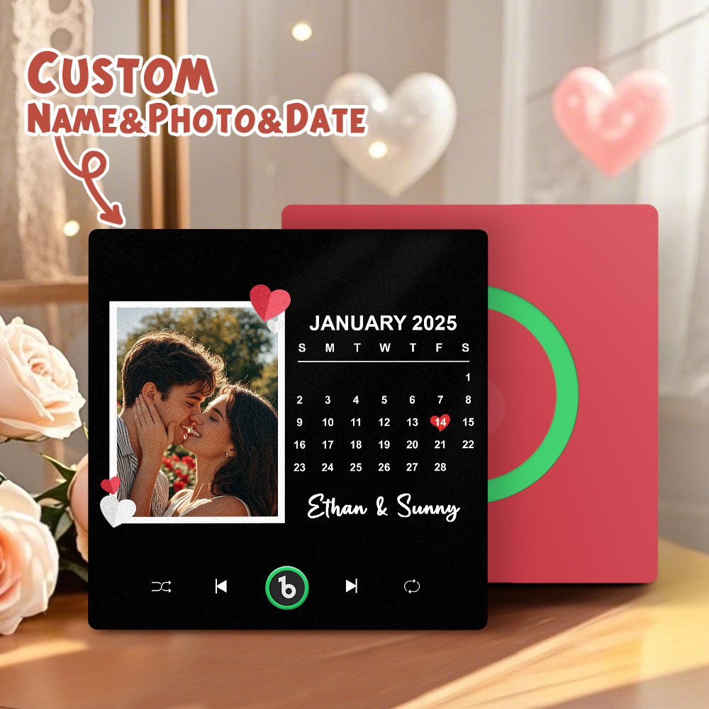 New 4.0 Upgrade Custom Music Fridge Magnet - SantaSocks