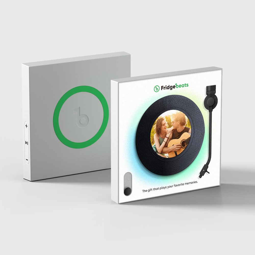 Custom Music & Photo Fridge Magnet Can Customize 1-6 Vinyl and Songs - SantaSocks