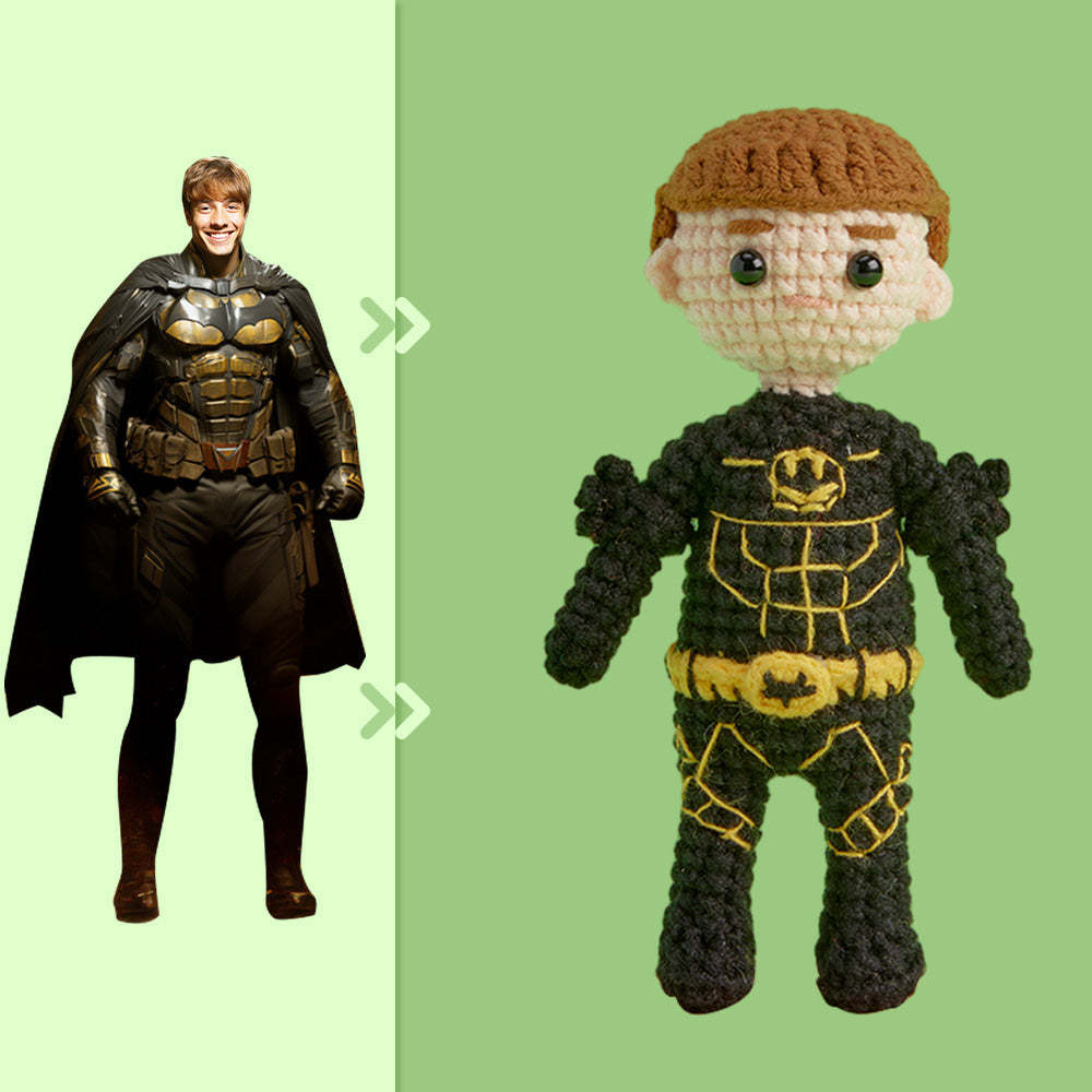 Full Body Customizable 1 Person Custom Crochet Doll Personalized Gifts Handwoven Mini Dolls