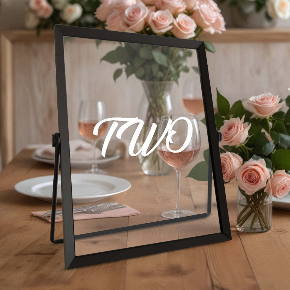 Personalized Wedding Table Numbers Modern Table Numbers Reception Table Numbers Gift for Wedding - SantaSocks