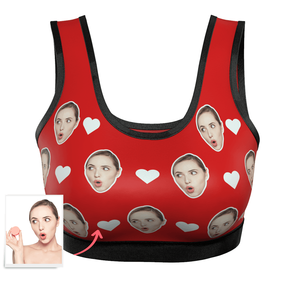 Red Sport Bra