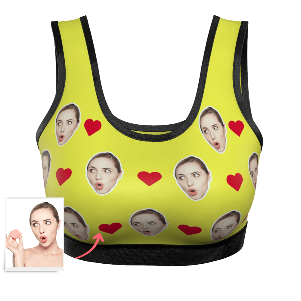 Yellow Sport Bra