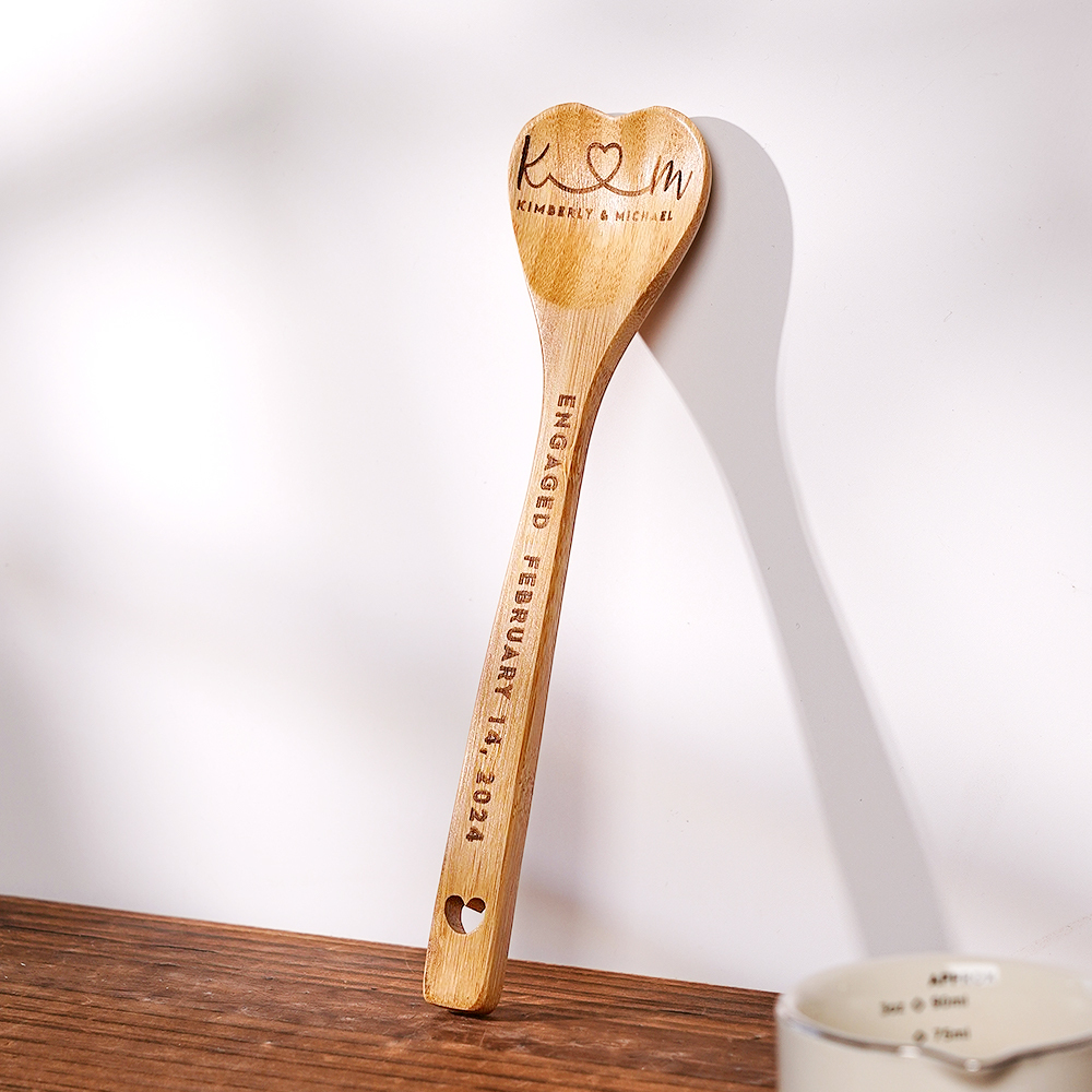 [Copy]Custom Photo and Text Engraved Wooden Spoon Gag Gift Joke Present Valentine Funny Gift