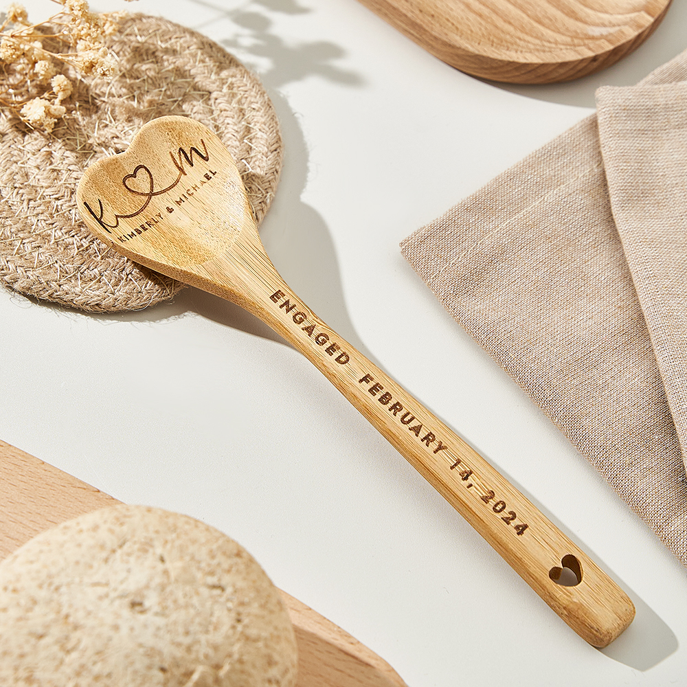 [Copy]Custom Photo and Text Engraved Wooden Spoon Gag Gift Joke Present Valentine Funny Gift