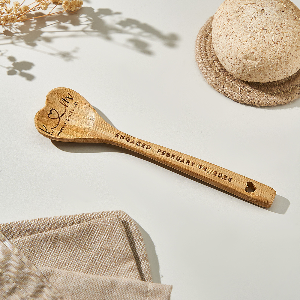 [Copy]Custom Photo and Text Engraved Wooden Spoon Gag Gift Joke Present Valentine Funny Gift