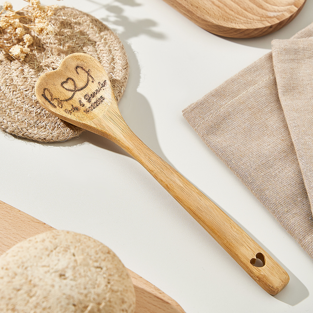 [Copy]Custom Photo and Text Engraved Wooden Spoon Gag Gift Joke Present Valentine Funny Gift