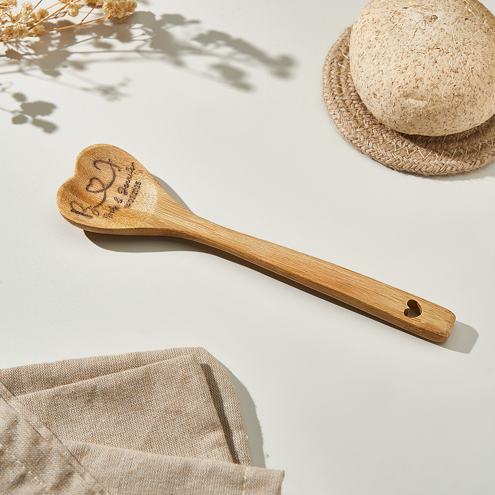 [Copy]Custom Photo and Text Engraved Wooden Spoon Gag Gift Joke Present Valentine Funny Gift