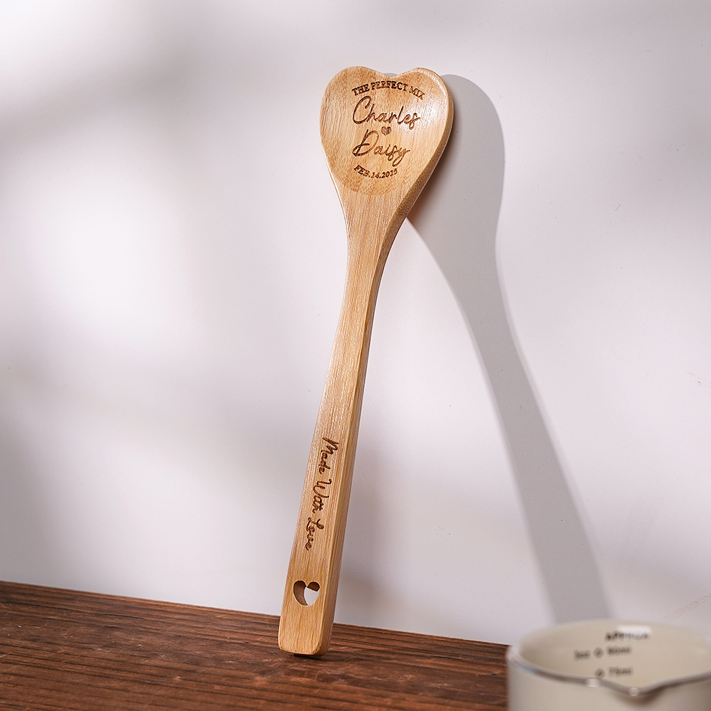 [Copy]Custom Photo and Text Engraved Wooden Spoon Gag Gift Joke Present Valentine Funny Gift