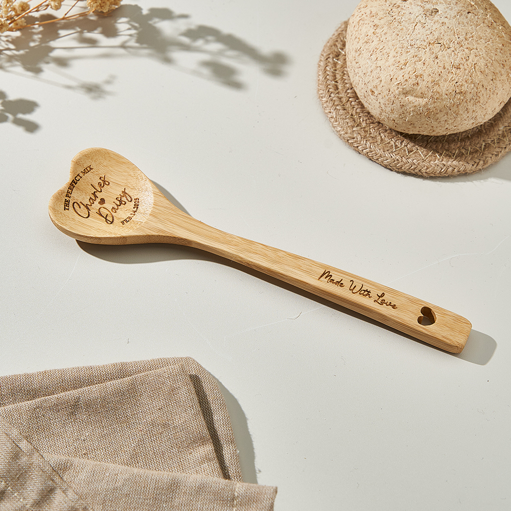 [Copy]Custom Photo and Text Engraved Wooden Spoon Gag Gift Joke Present Valentine Funny Gift