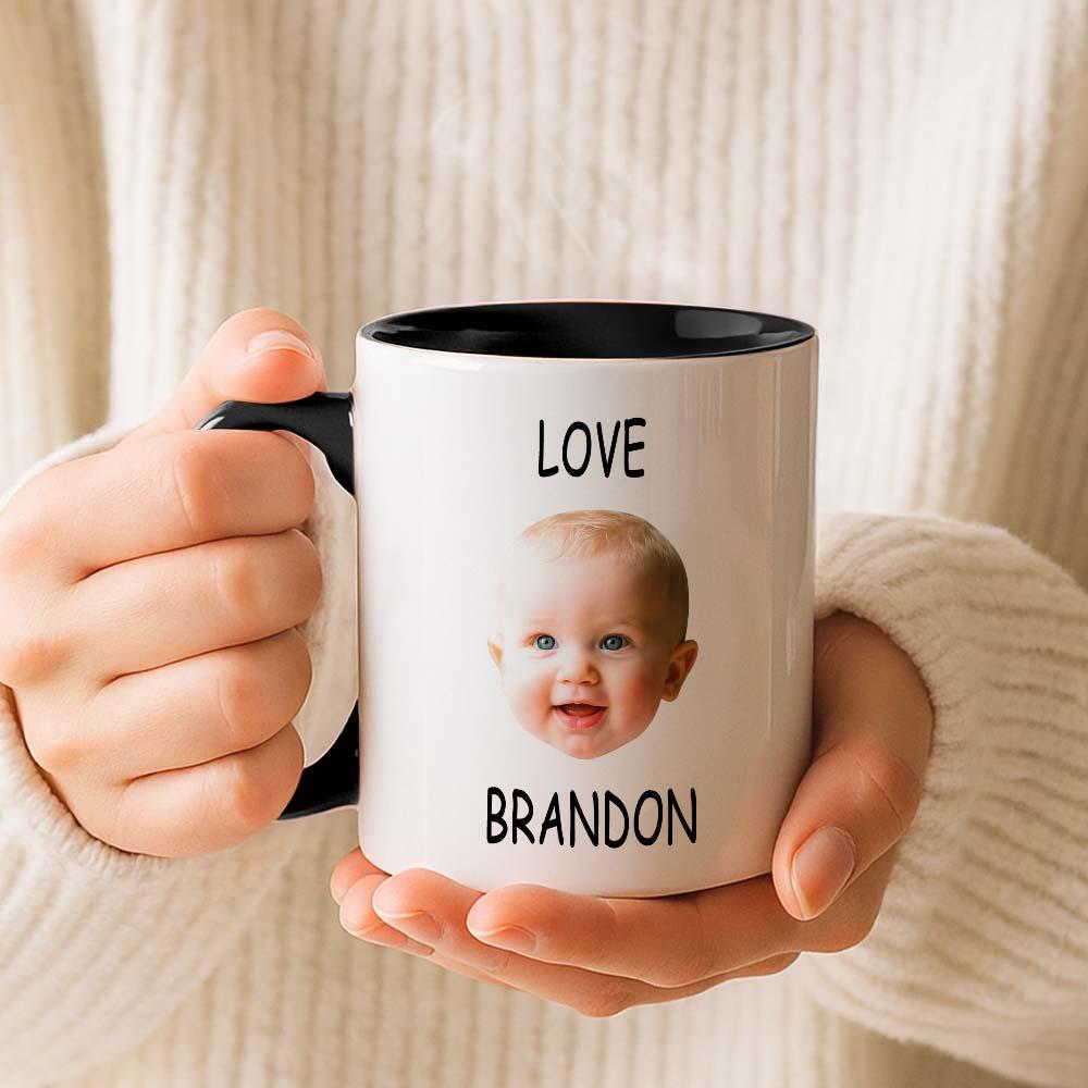 Personalized Father’s Day Mug with Photo Custom Coffee Cup for Dad Best Dad Gift