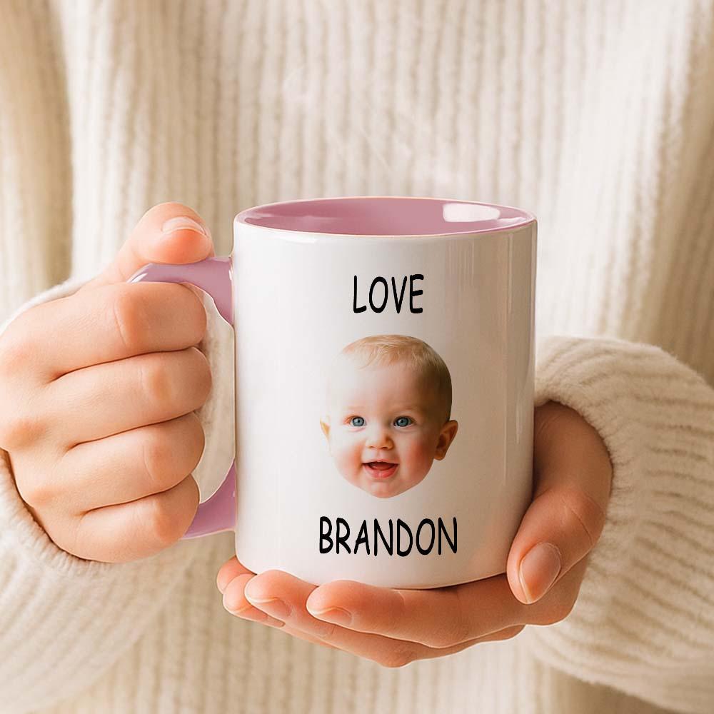 Personalized Father’s Day Mug with Photo Custom Coffee Cup for Dad Best Dad Gift