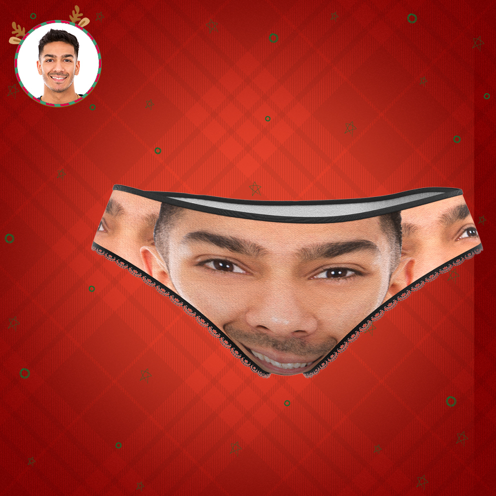 Custom Face Womens Panties Boyfriend Face