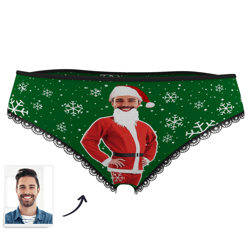 Women's Christmas Face on Body Panties