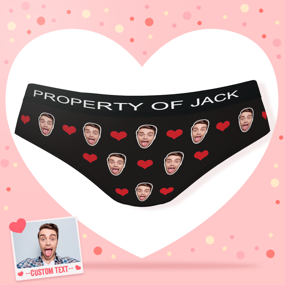 Custom Women's Panties with Text