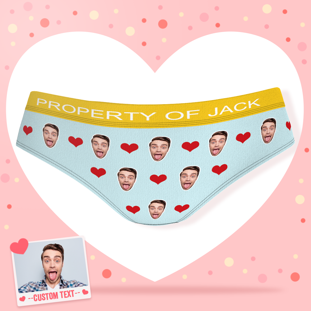 Custom Women's Panties with Text