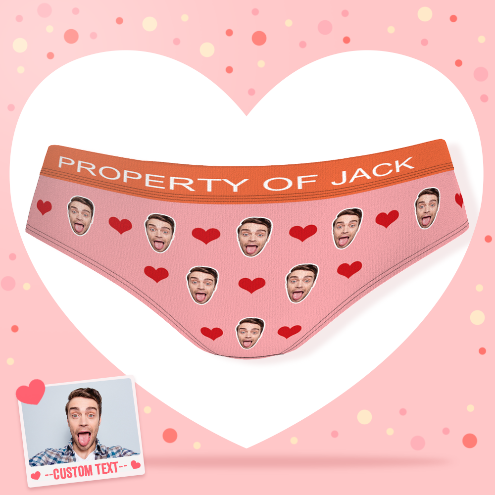 Custom Women's Panties with Text