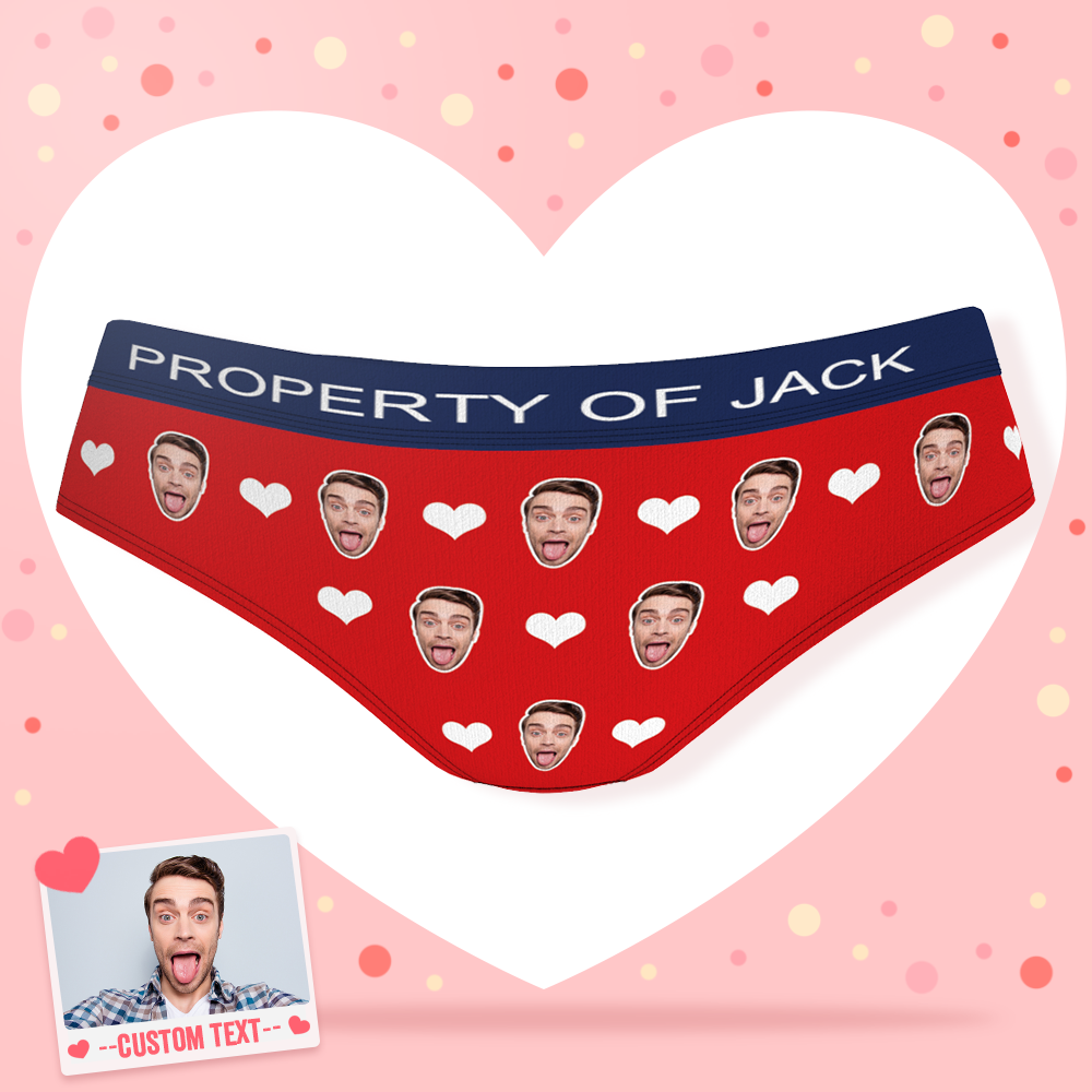 Custom Women's Panties with Text