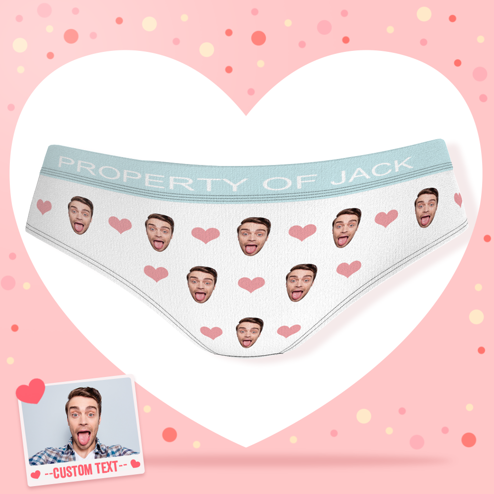 Custom Women's Panties with Text