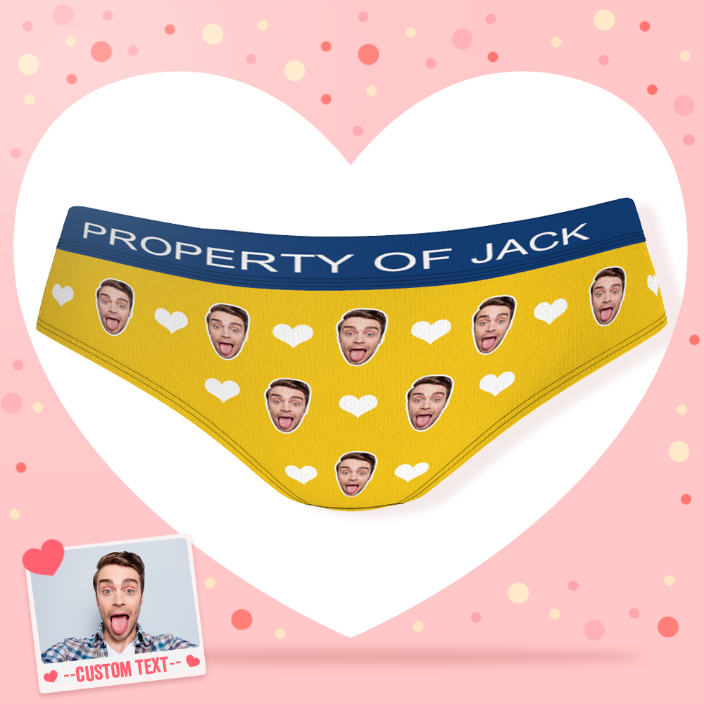 Custom Women's Panties with Text