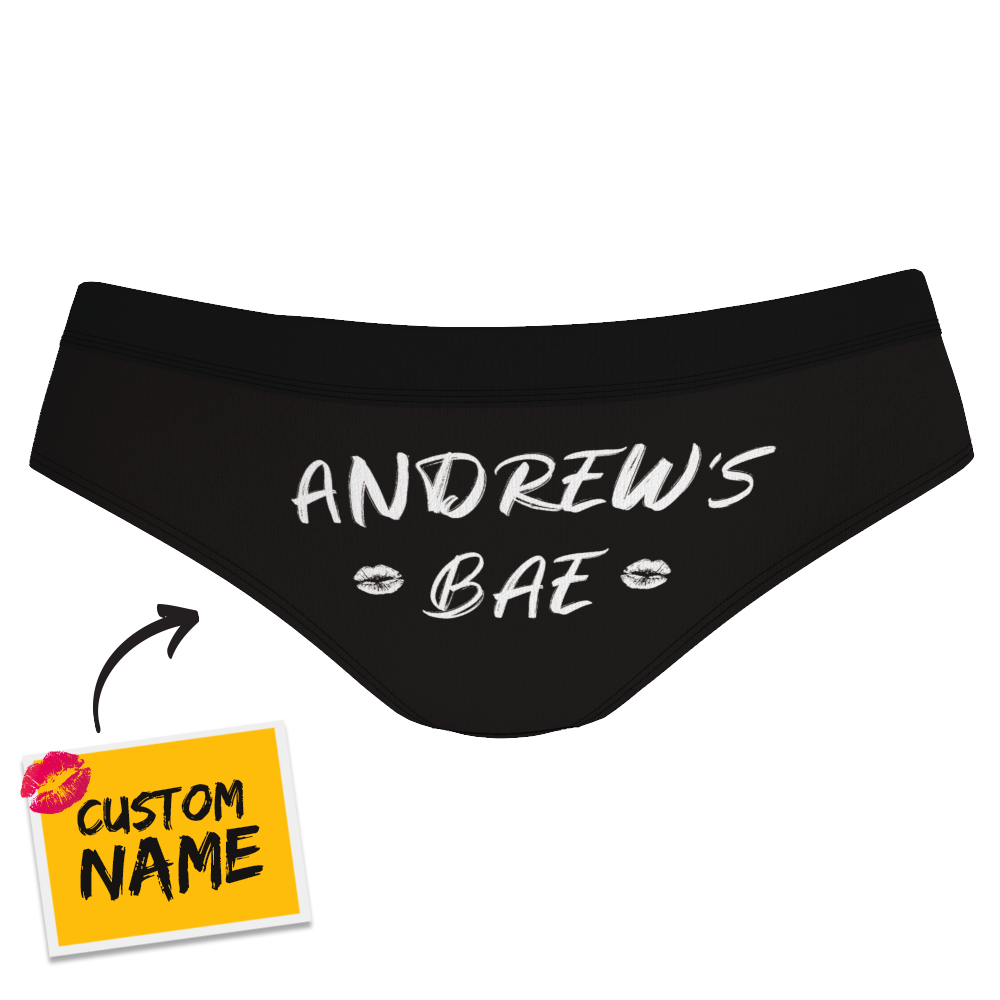 Women's Custom Face Colorful Panties - BAE