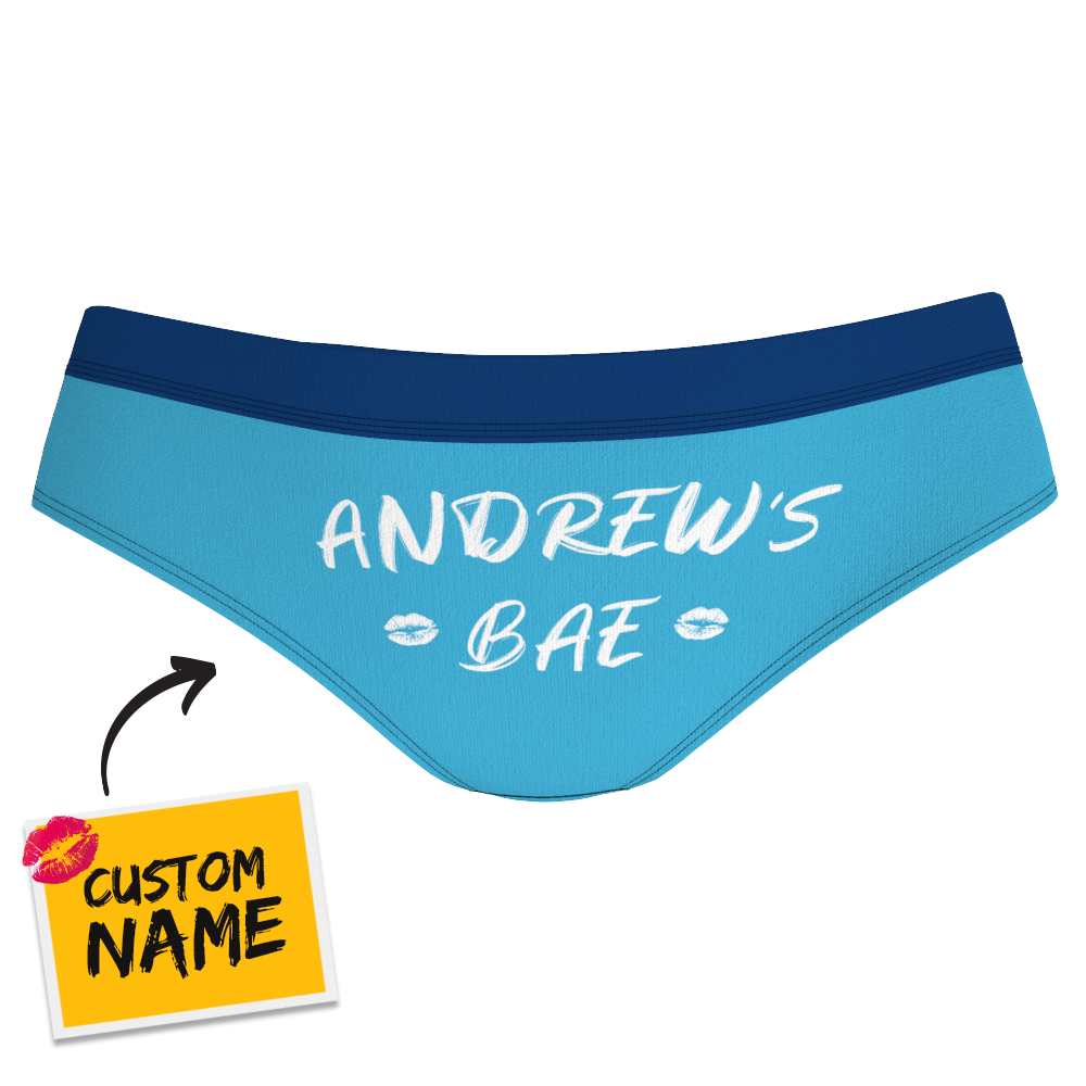 Women's Custom Face Colorful Panties - BAE