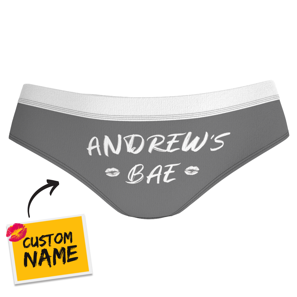 Women's Custom Face Colorful Panties - BAE