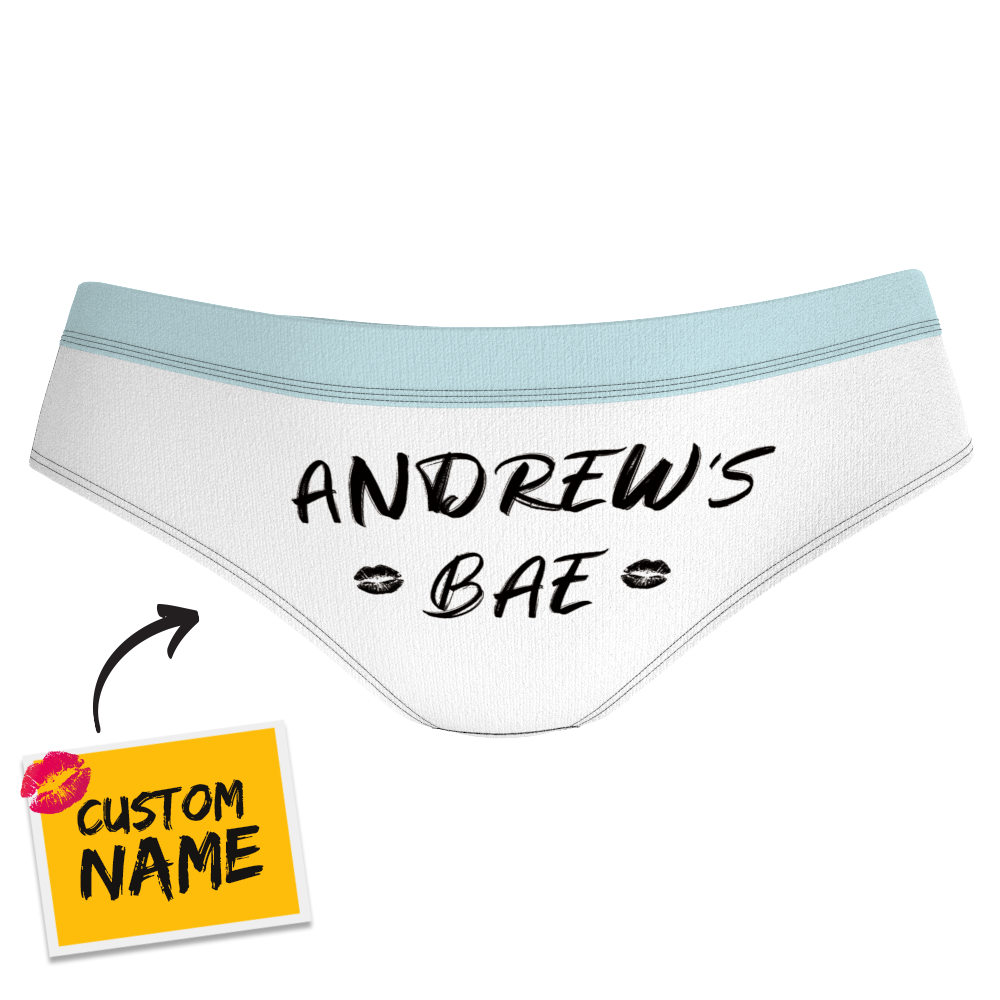 Women's Custom Face Colorful Panties - BAE