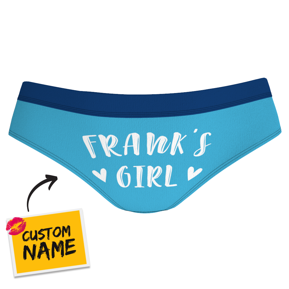 Women's Custom Face Colorful Panties - GIRL