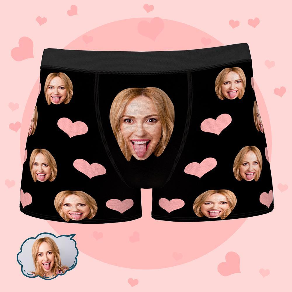 Custom Face Boxer Briefs 3D Online Preview Gifts for Boyfriend Husband