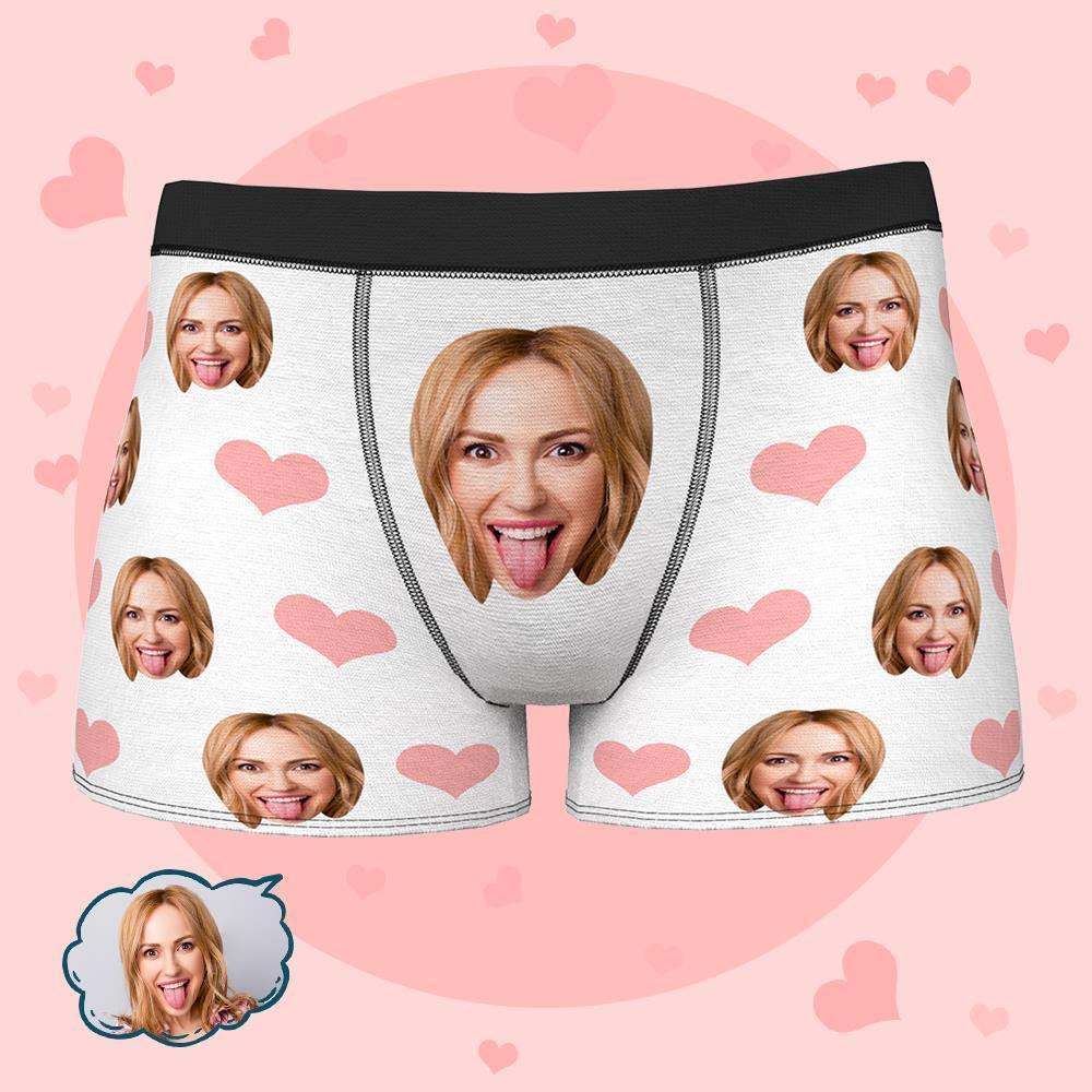 Custom Face Boxer Briefs 3D Online Preview Gifts for Boyfriend Husband