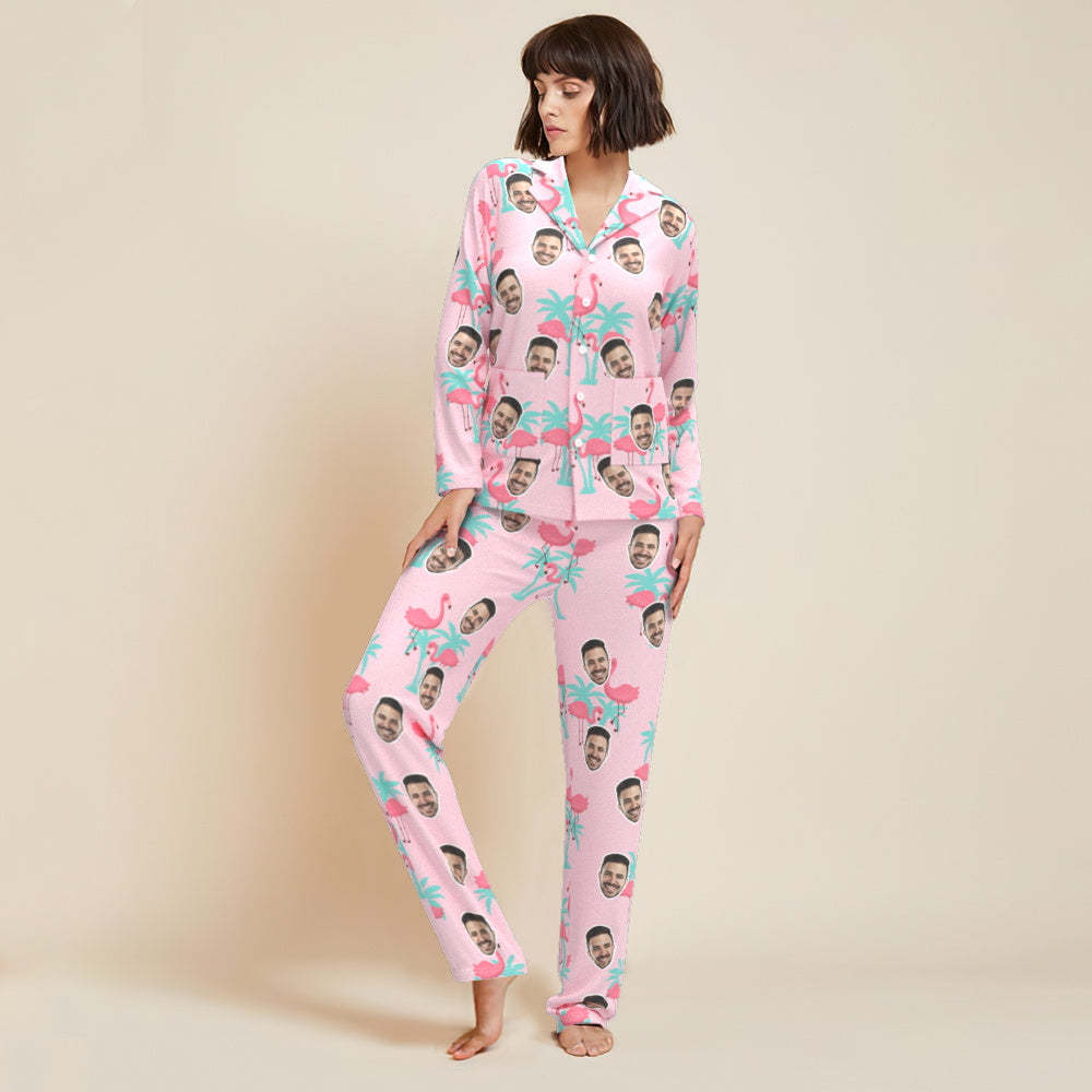Custom Face Pajamas Sleepwear Personalised Photo Pajamas Gift For Friends