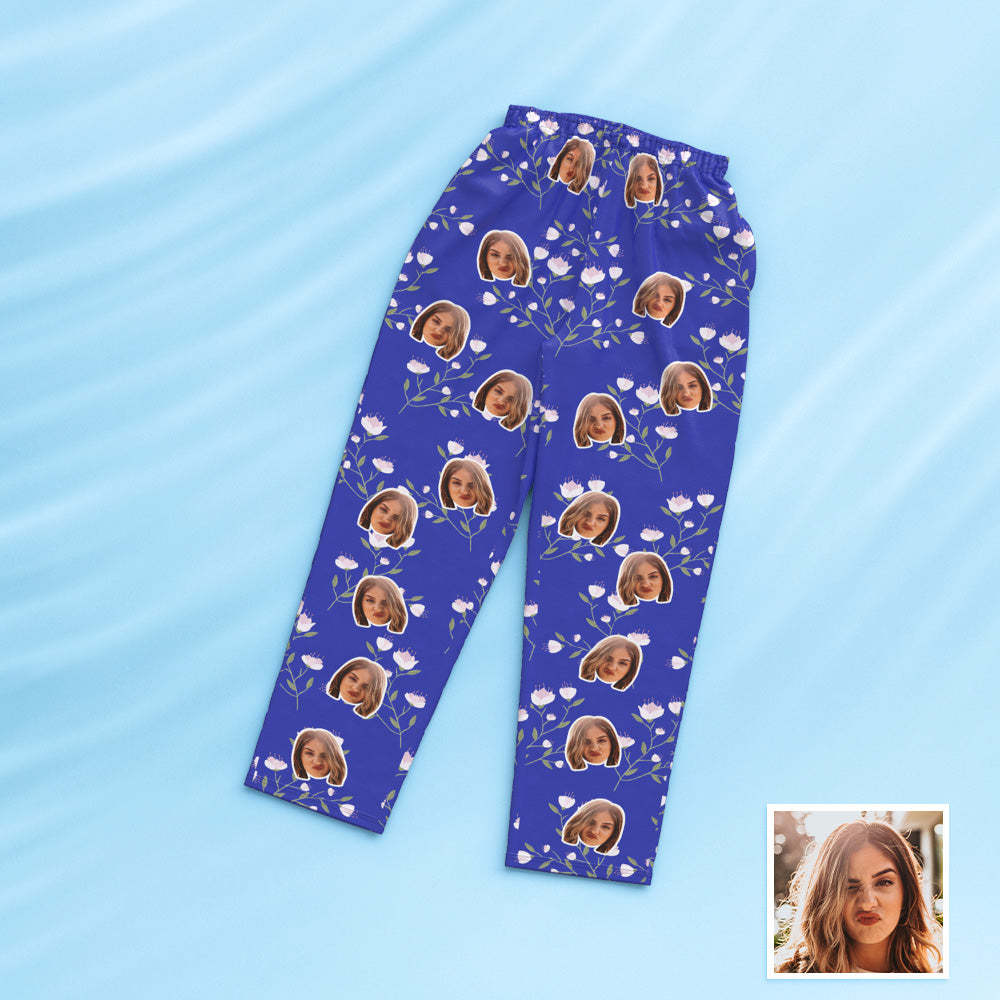 Custom Face Pajamas Sleepwear Personalised Photo Pajamas Gift For Friends
