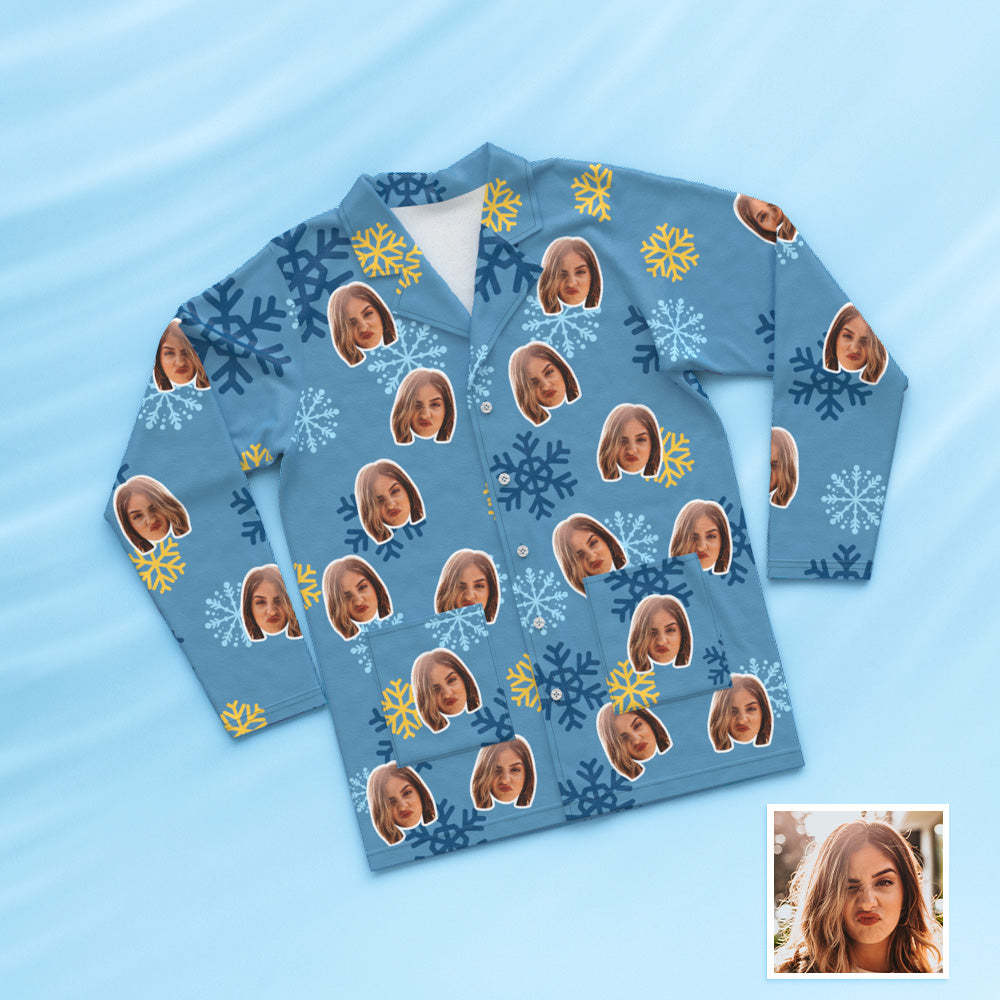 Custom Face Pajamas Sleepwear Personalised Photo Pajamas Gift For Friends