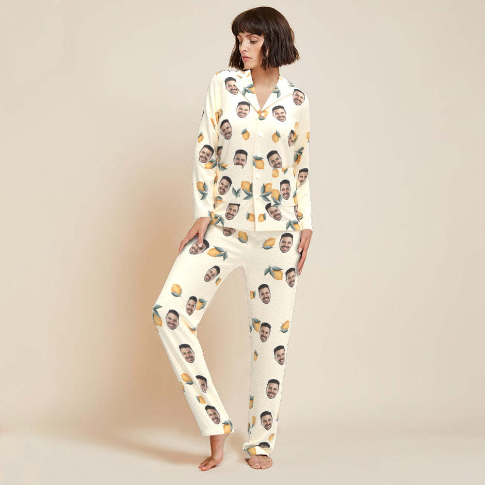 Custom Face Pajamas Sleepwear Personalised Photo Pajamas Gift For Friends