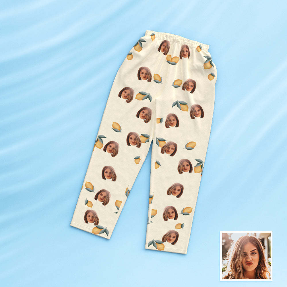 Custom Face Pajamas Sleepwear Personalised Photo Pajamas Gift For Friends