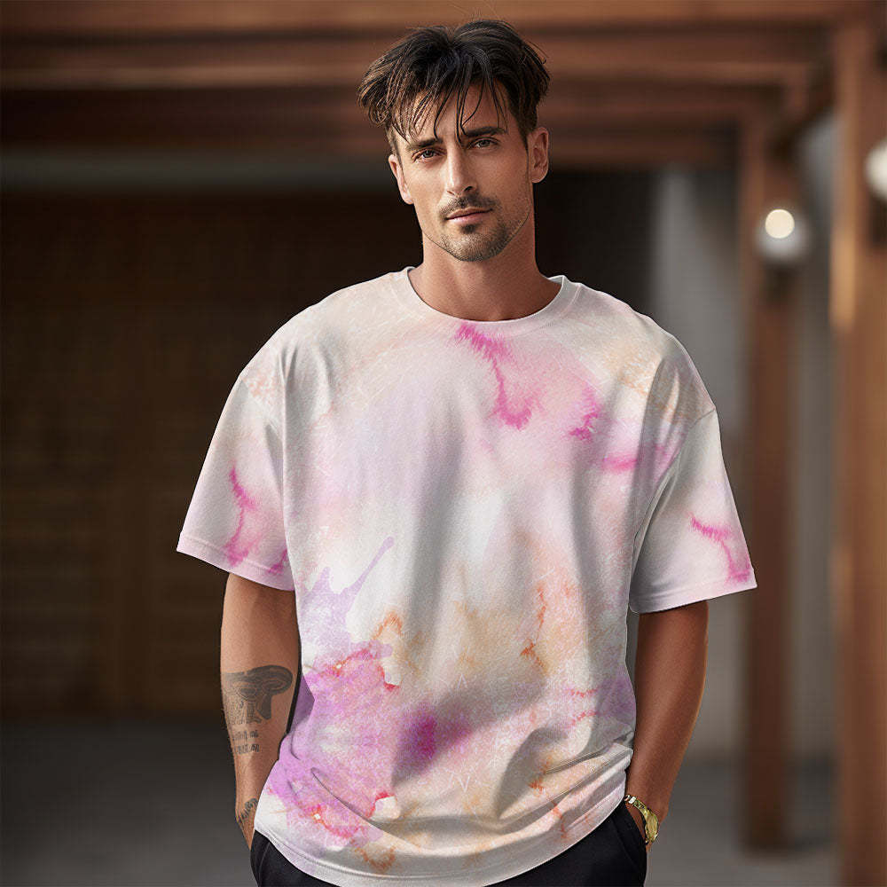 Eye-catching Tie-Dye T-shirts for Couples Fun Summer
